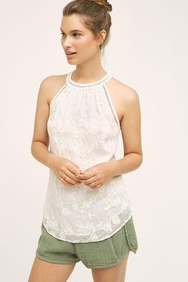 Meadow Rue Moonflower Halter Top
