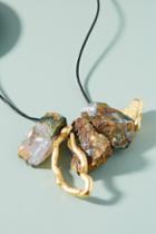 Regina Dabdab Gilded Jasper Necklace