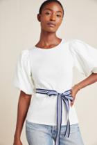Maeve Anastasia Puff-sleeved Top