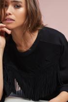 Current/elliott The Suede Fray Popover Top