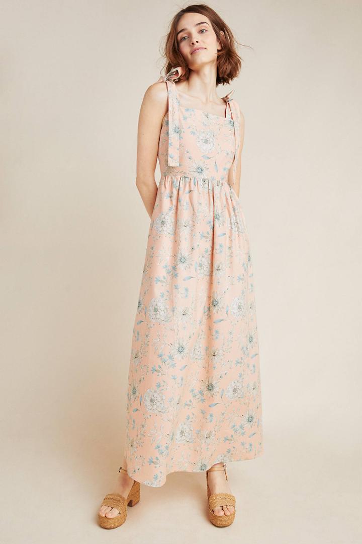 Gal Meets Glam Makenna Floral Maxi Dress