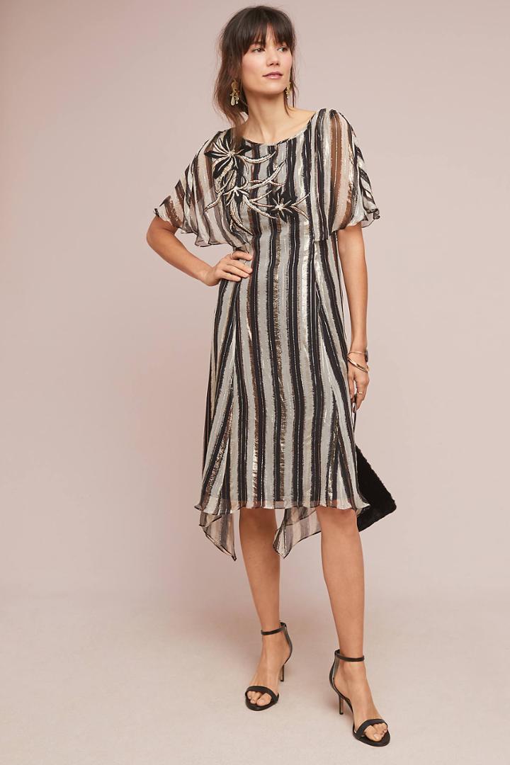Vineet Bahl Shrie Striped Dress