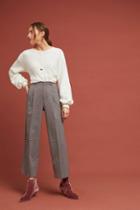 Velvet By Graham & Spencer Benni Cropped Wide-leg Trousers
