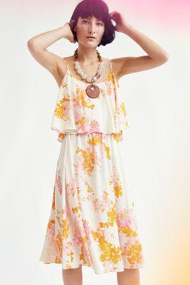 Paper Crown Magnolia Midi Dress