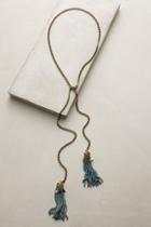 Lena Bernard Tasseled Chain Necklace