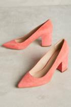 Anthropologie Hl Pump Almond Toe Stack