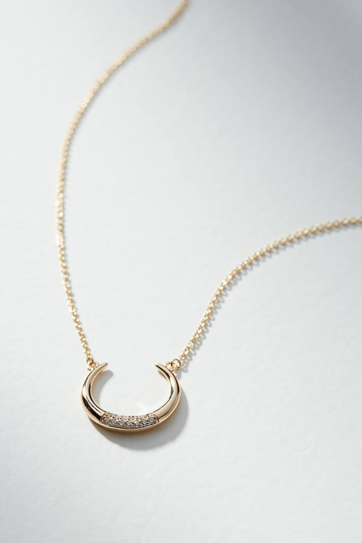 Melanie Auld Moona U-shaped Pendant Necklace