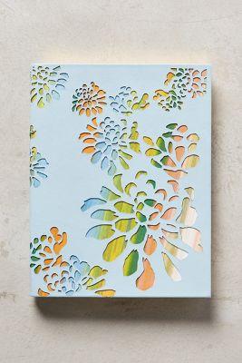 Anthropologie Flower Clippings Journal