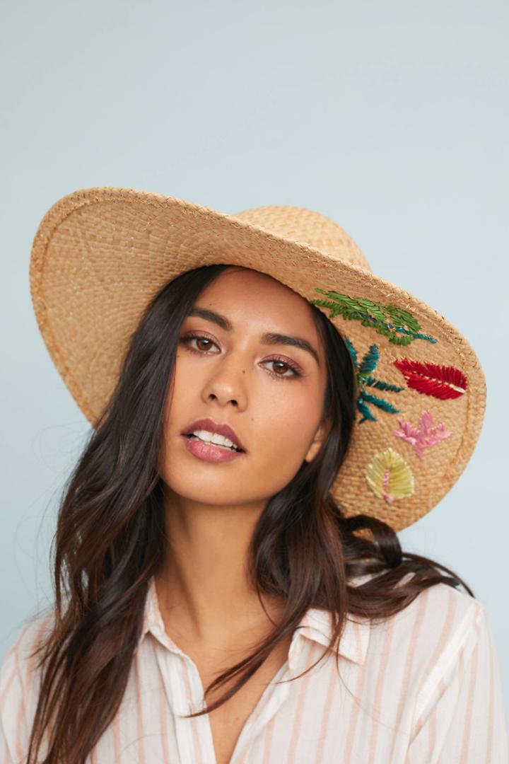 Anthropologie Mother Nature Floppy Hat