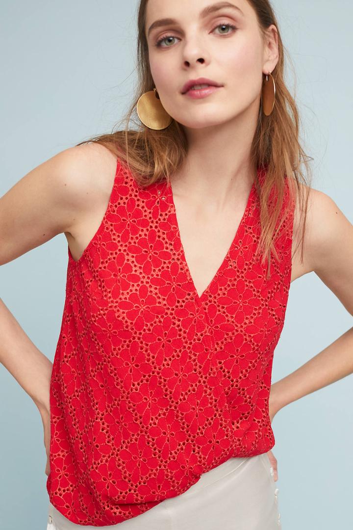 Anthropologie Coralie Wrap Top