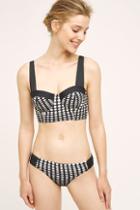 Swim By Anthropologie Seamed Long-line Bikini Top