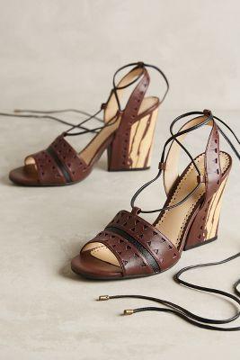 Farylrobin Caley Heels Dark Brown