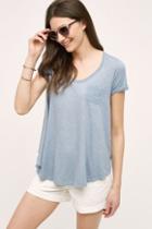 T.la Lace-up Pocket Tee