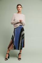 Delfi Pop Art Pleated Skirt