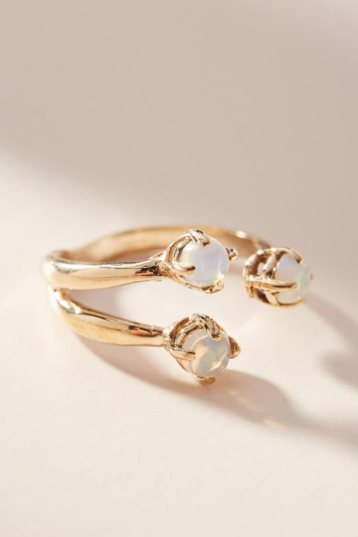 Anthropologie Triple Twisted Wrap Ring