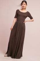 Bordeaux Torey Knit Maxi Dress