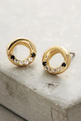 Elizabeth And James Mora Studs Gold