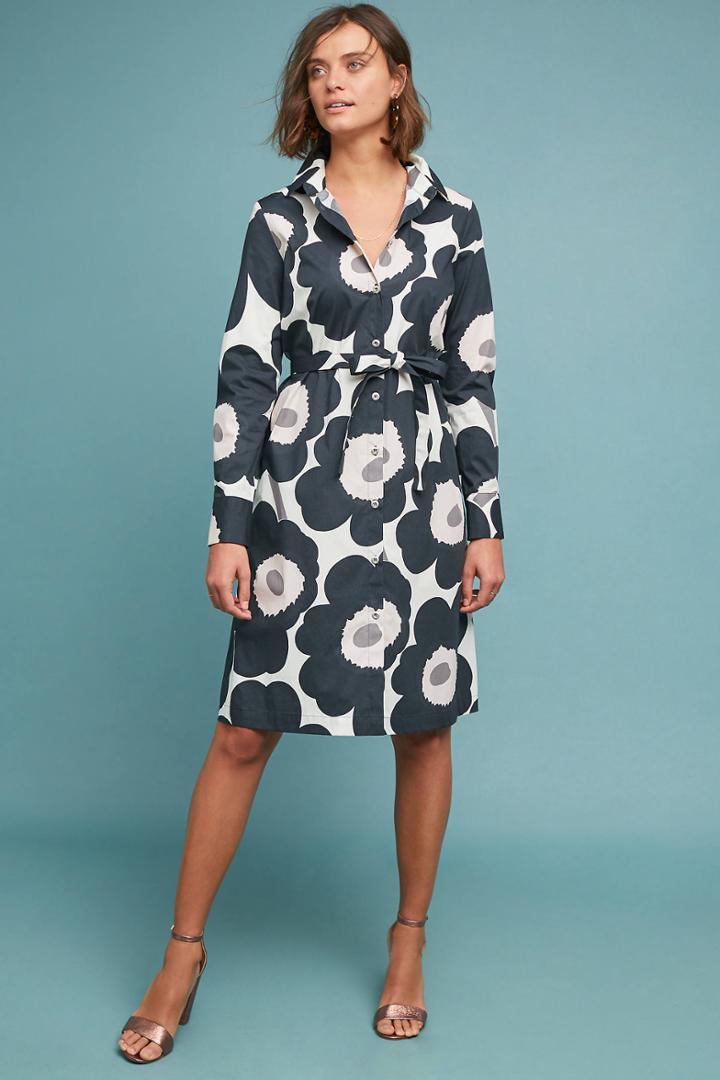 Marimekko Trina Floral Shirtdress