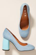 Chio Suede Block Heels