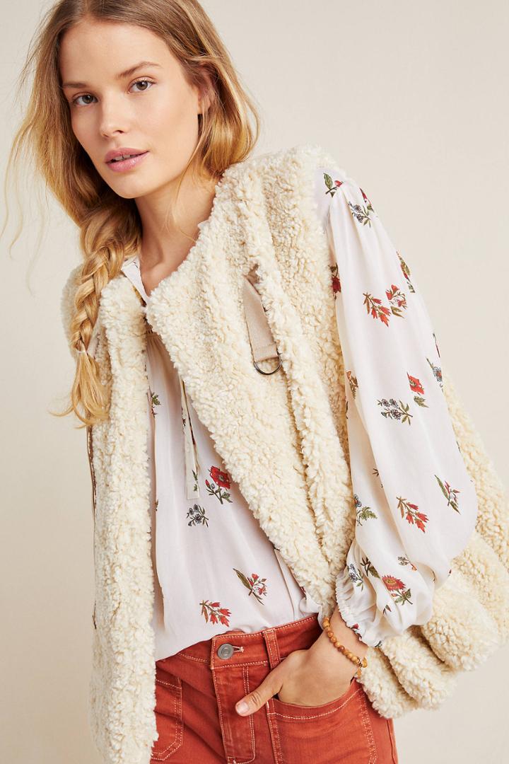 Akemi + Kin Sherpa Vest