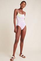 Solid & Striped Nina Tie-dyed One-piece Swimsuit