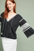 Valiante Jaali Embroidered Blouse