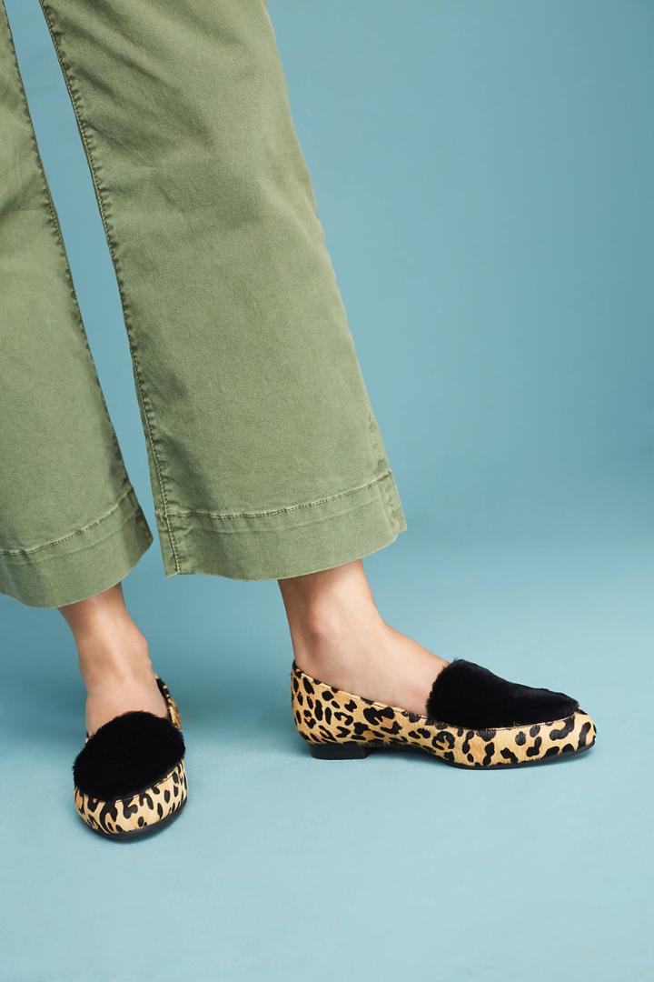 Ariana Bohling Maya Leopard Loafers