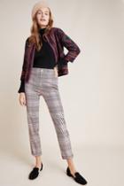 Anthropologie Malcolm Plaid Tapered Trousers