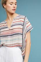 Love Sam Yarn-dyed Stripe Blouse