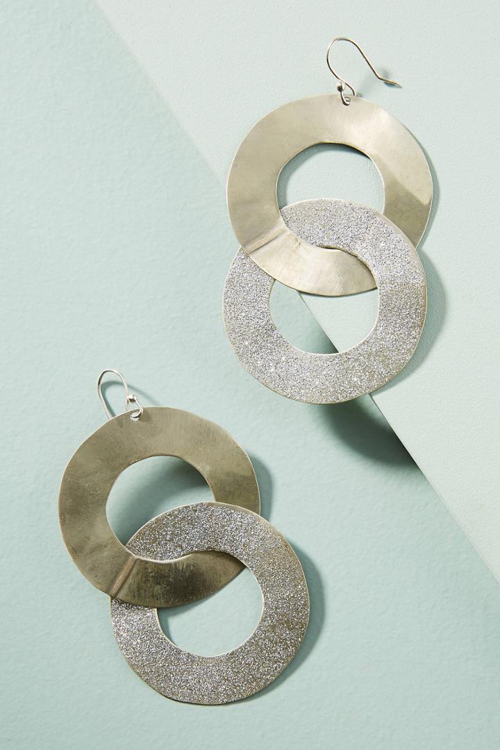 Sibilia Frosted Sparkle Drop Earrings