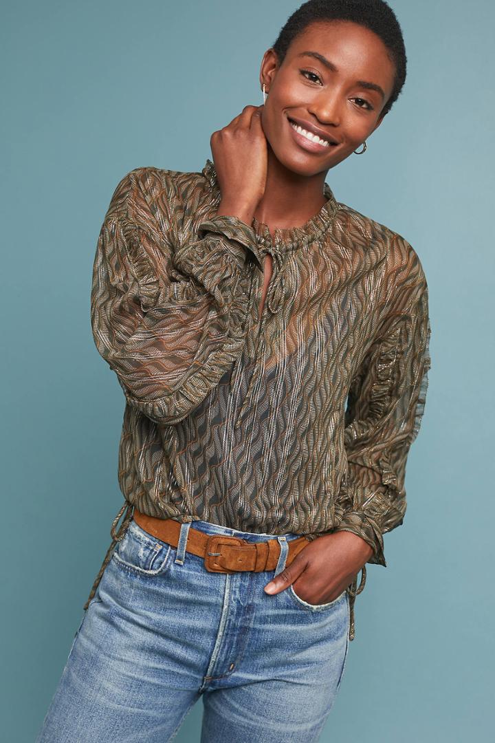 Scotch & Soda Carisha Ruffled Blouse