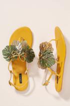 Azulu Leaf-embellished Sandals