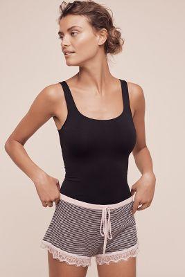 Fleur't Striped Sleep Shorts