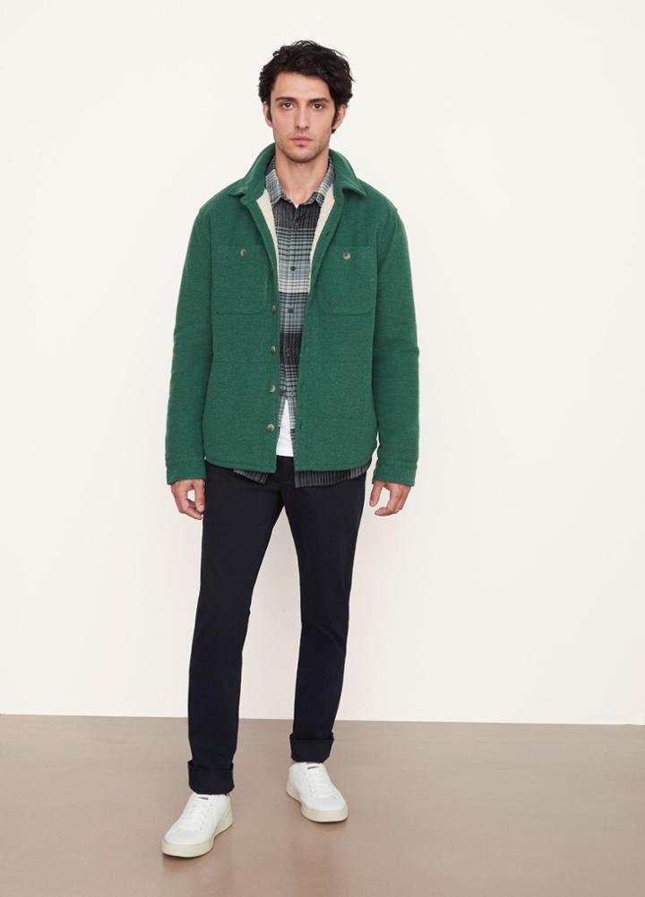 Vince Sherpa Shirt Jacket
