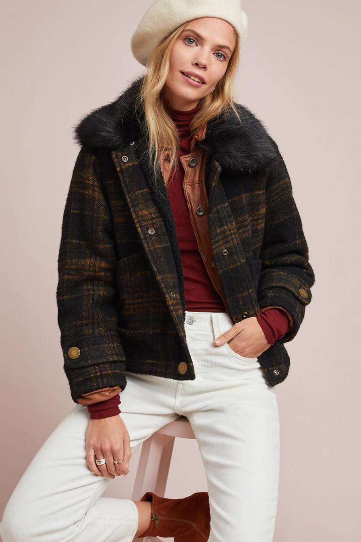Thekorner Kelsey Plaid Jacket