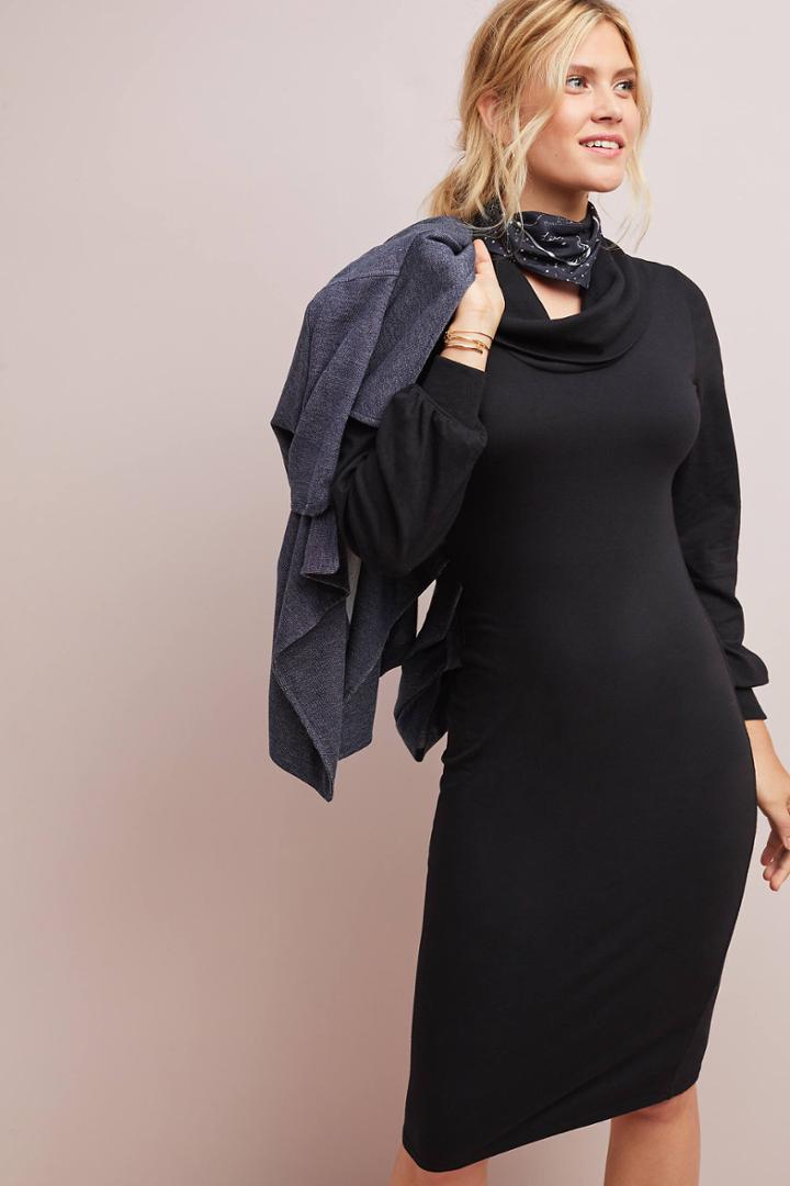 Michael Stars Cowl Neck Column Dress