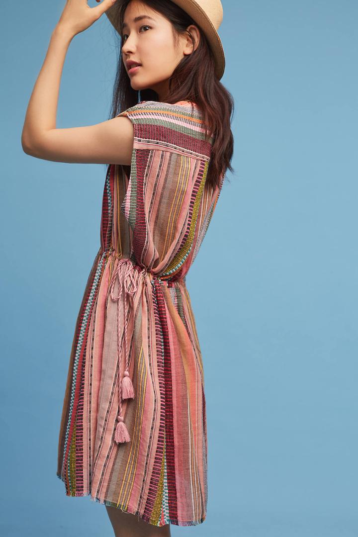Dra Mattie Yarn-dyed Tunic Dress