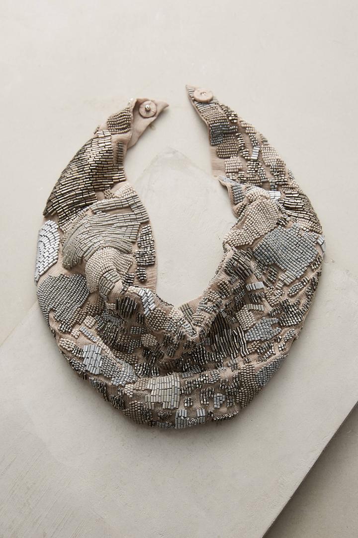 Mignonne Gavigan Danielle Grey Scarf Necklace