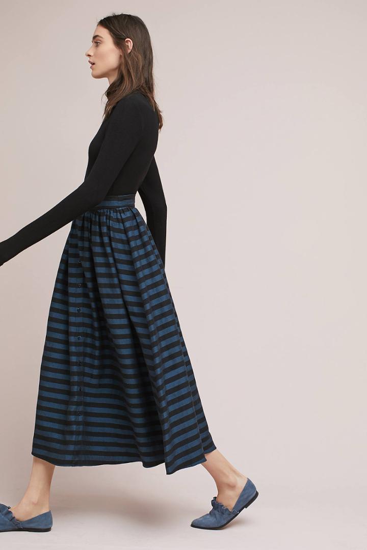 Mara Hoffman Long Linen Skirt
