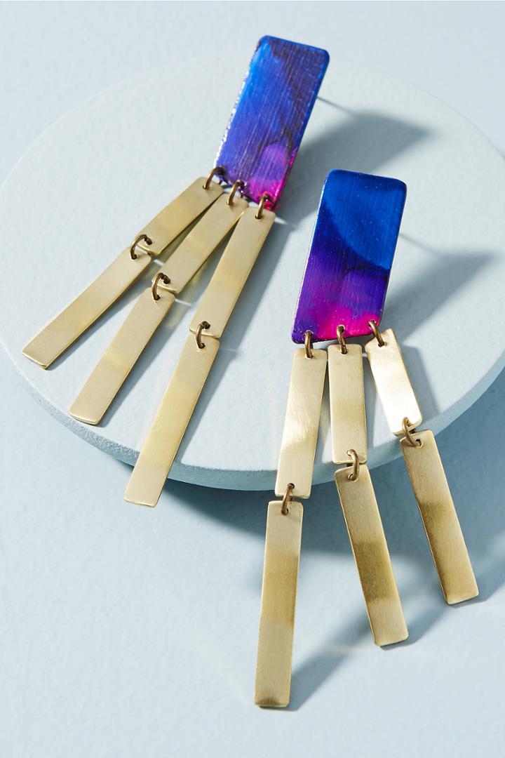 Sibilia Movement Electric Fringe Earrings