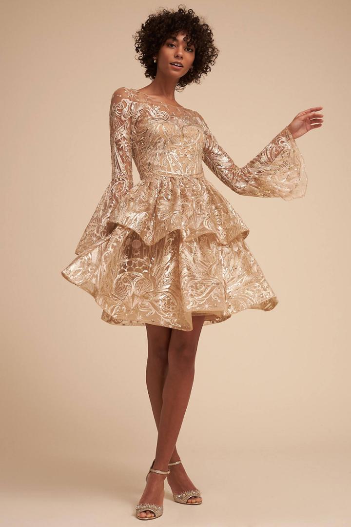 Anthropologie Rebel Wedding Guest Dress