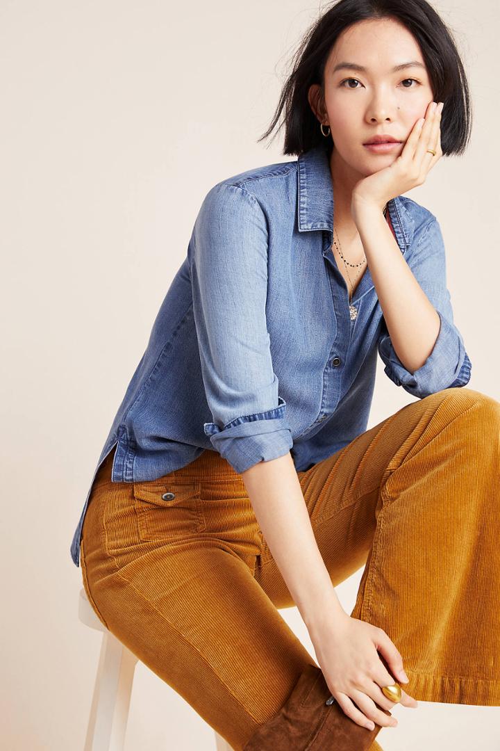 Cloth & Stone Elsa Chambray Buttondown