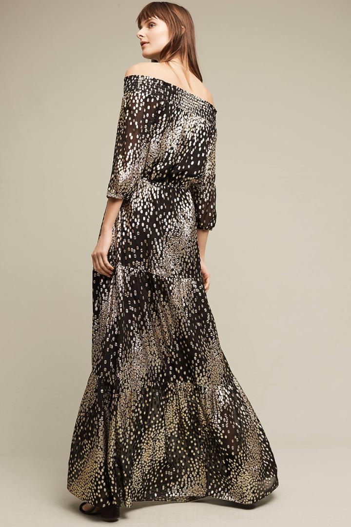 Shoshanna Andresa Off-the-shoulder Maxi Dress