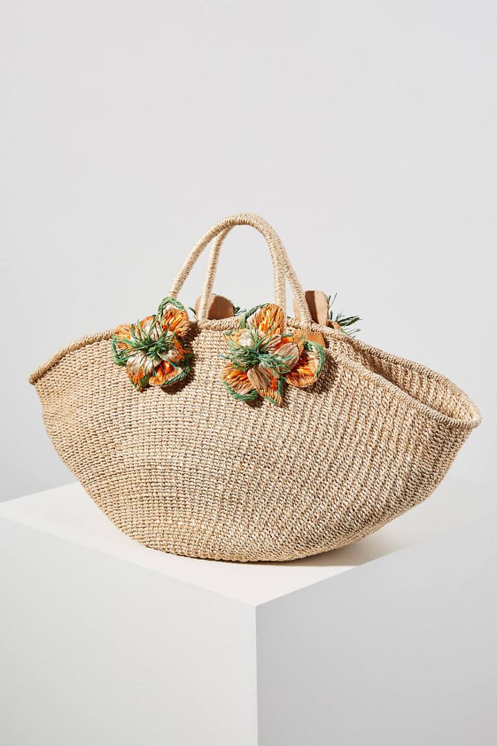 Aranaz Lulu Flower Tote Bag