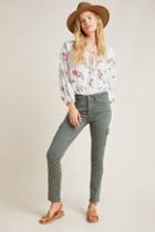 Paige Hoxton High-rise Cargo Skinny Jeans