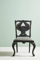 Anthropologie Handcarved Menagerie Owl Dining Chair