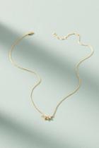Anthropologie Olive Branch Pendant Necklace