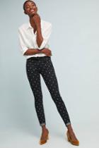 Current/elliott The Easy Dot Mid-rise Skinny Jeans