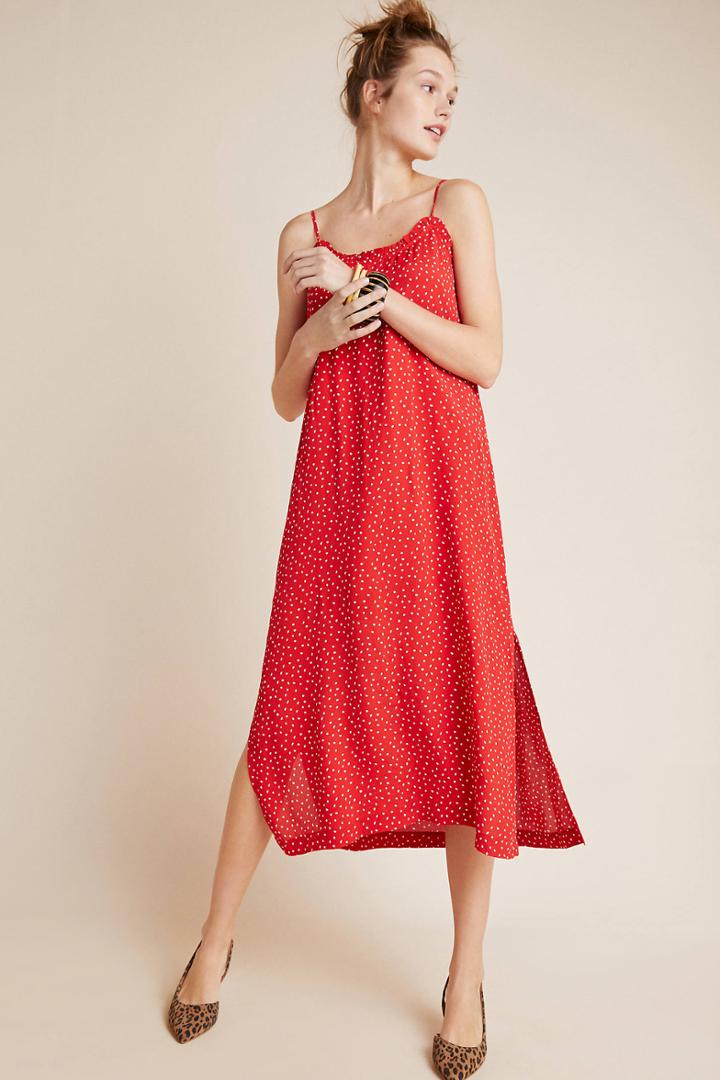 Kirei Polka Dot Slip Dress