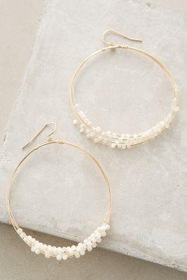 Ruebelle Mother-of-pearl Hoops